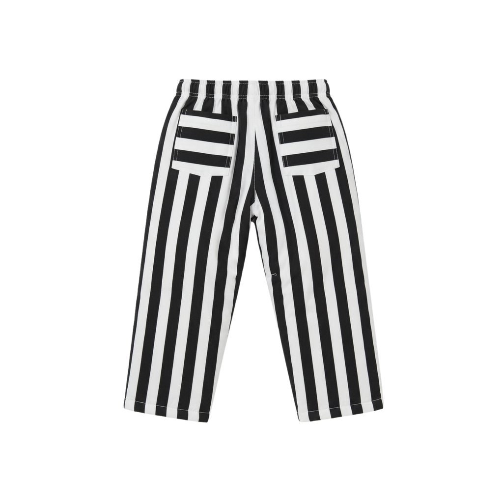 Striped Pants — Black & White