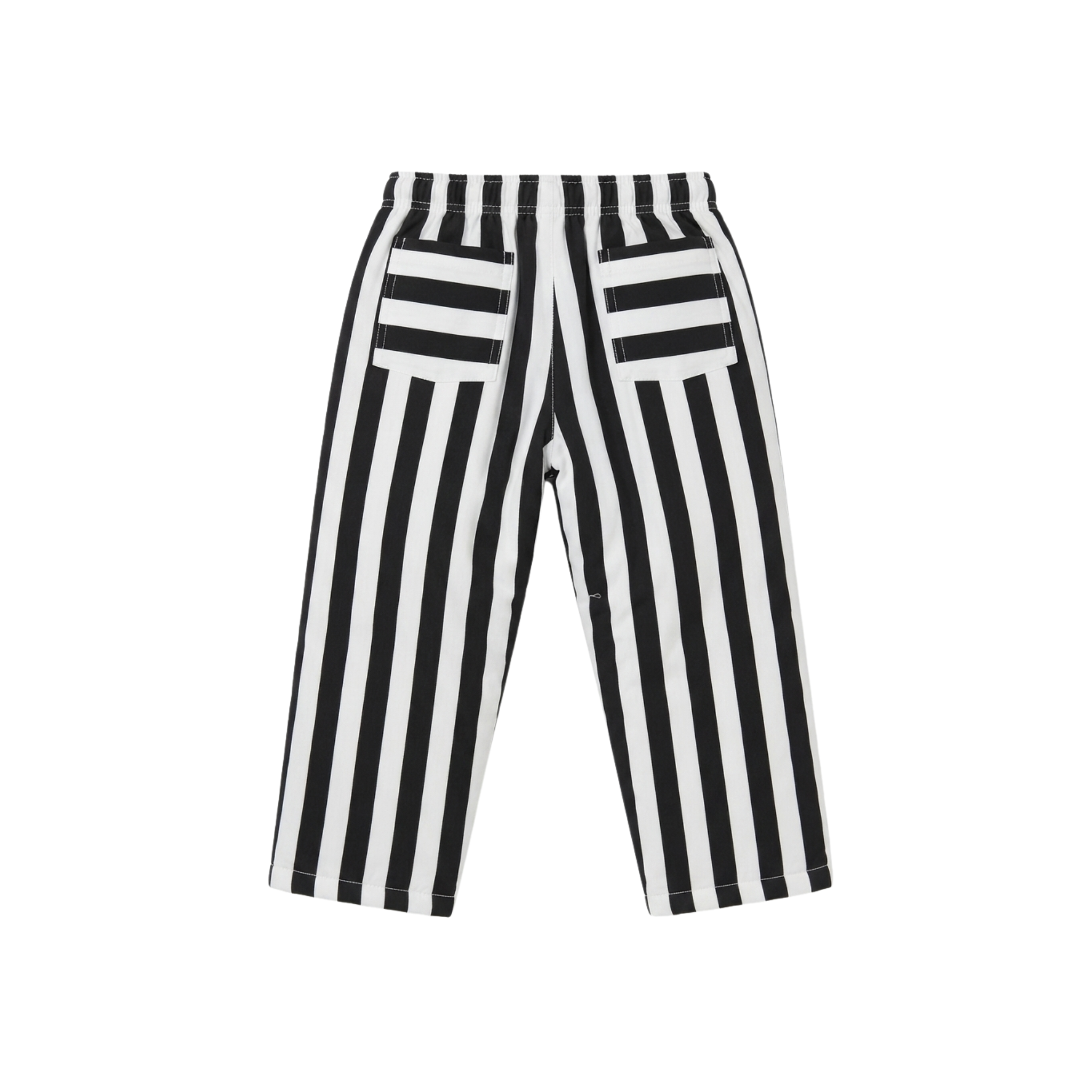 Striped Pants — Black & White