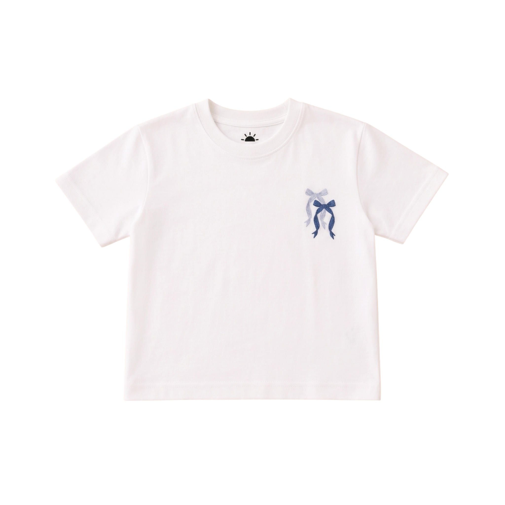 Blue Bow Oversized Tee