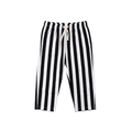 Striped Pants — Black & White