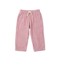 Striped Pants — Pink & White