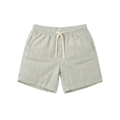 Striped Shorts — Green & White