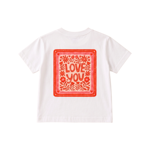 Hearts Oversized Tee