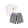 Smiley Tee & Shorts Set