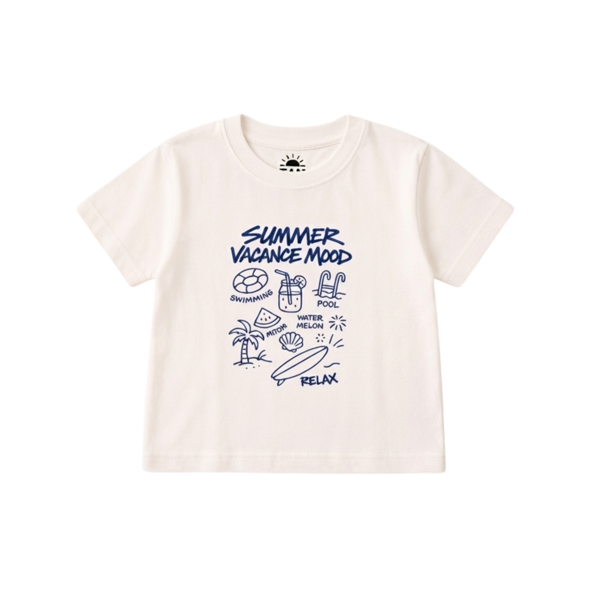 Summer Mood Oversized Tee