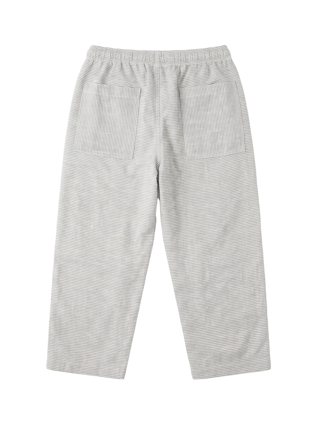 Striped Pants — Green & White