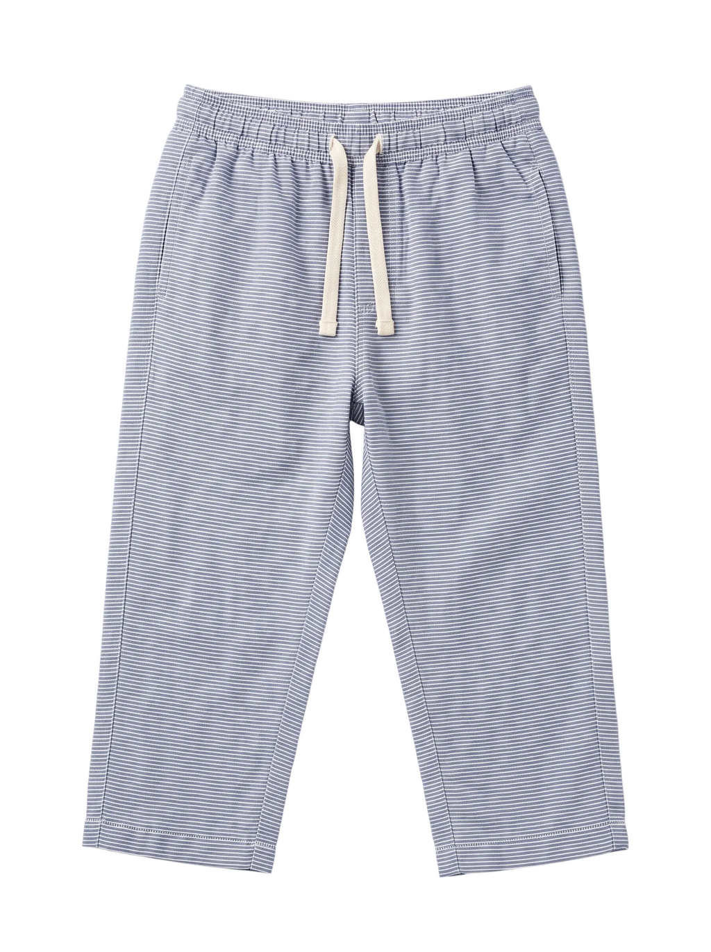 Striped Pants — Blue & White