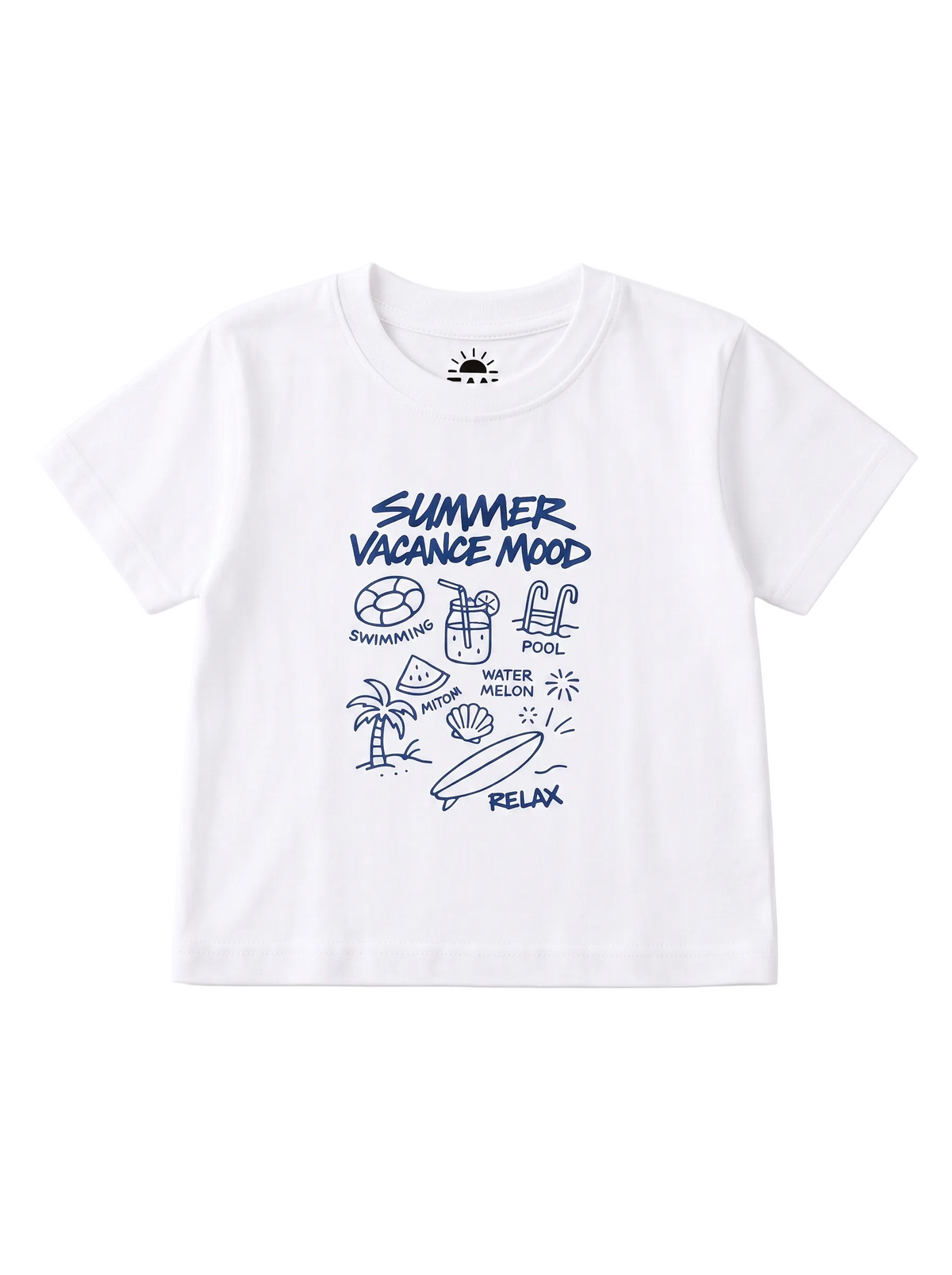 Summer Mood Oversized Tee